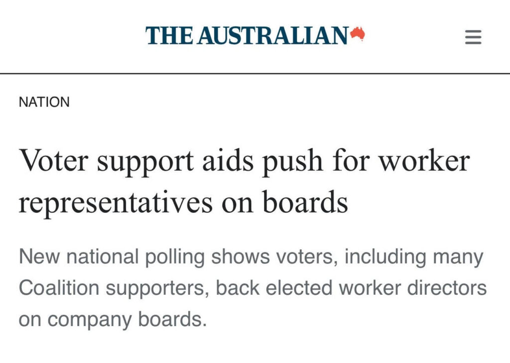 Voter Support Aids Push for Worker Representatives on Boards